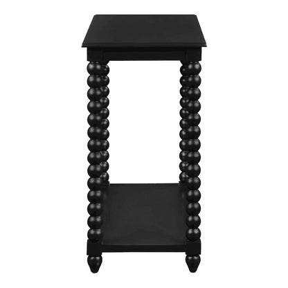 Elise Foyer Table in Black Finish