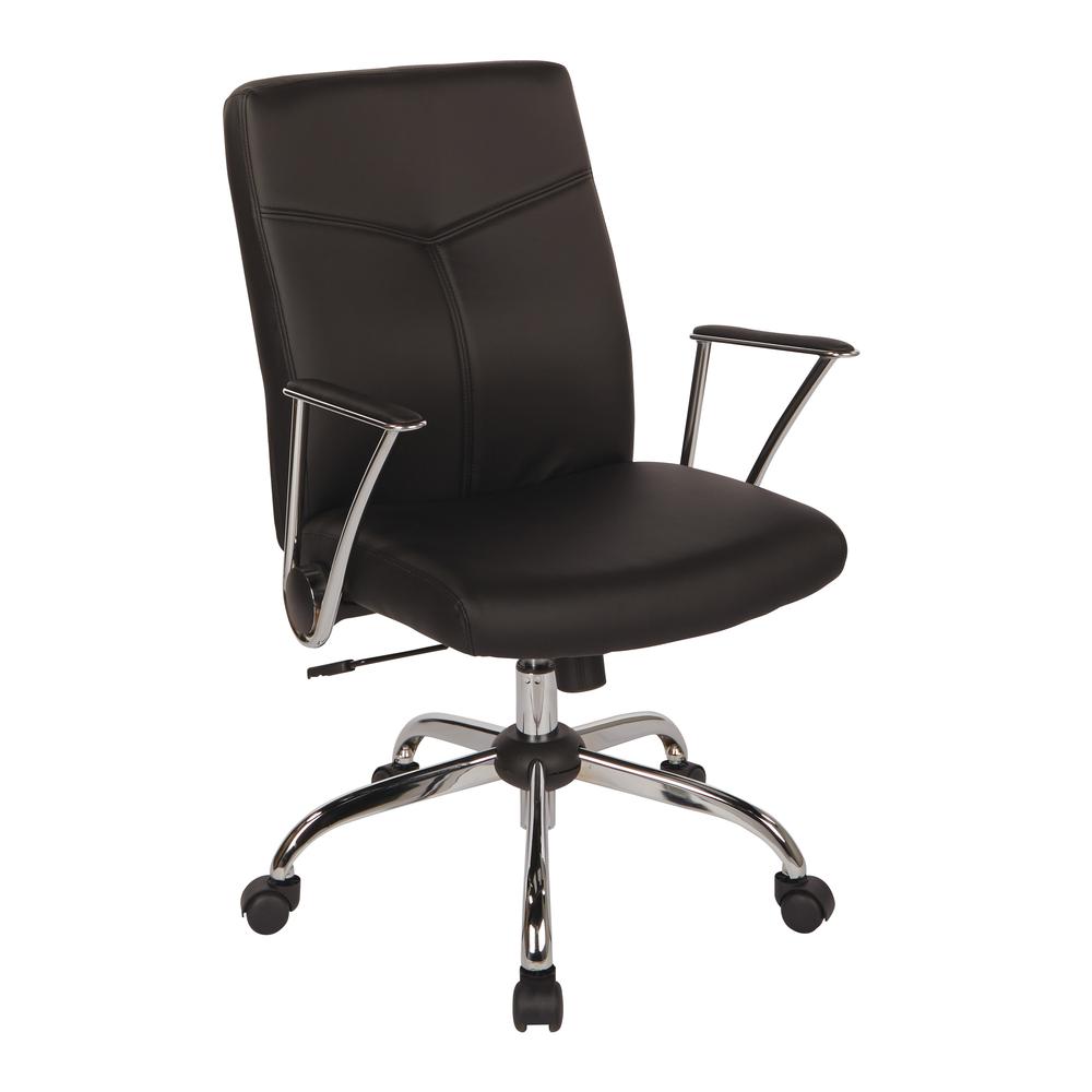 Faux Leather Chair