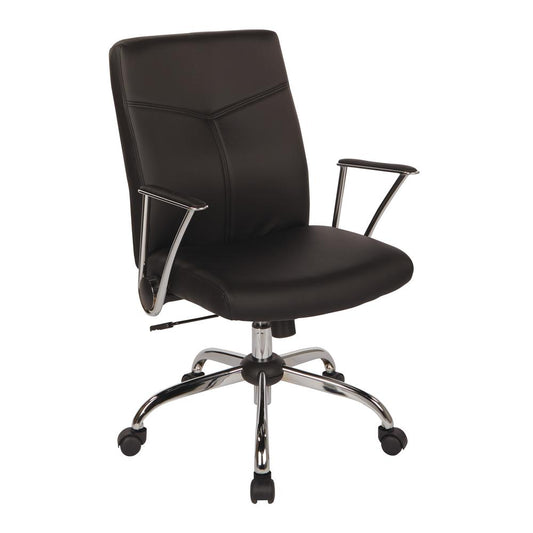 Faux Leather Chair