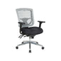 Contoured Grey Plastic Back Manager's Chair , 97898CGY-30