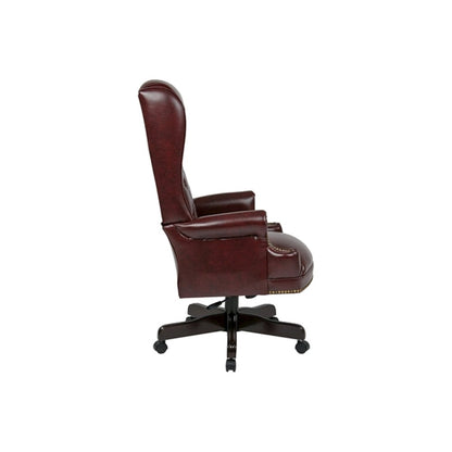 Deluxe High Back Traditional Executive Chair