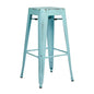 Bristow 30" Antique Metal Barstool