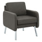Lounge Chair in Faux Leather