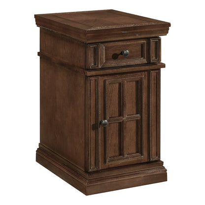 Chair Side Table with Power