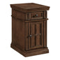 Chair Side Table with Power