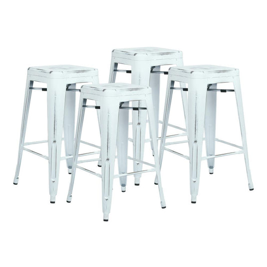 Bristow 26" Antique Metal Barstools