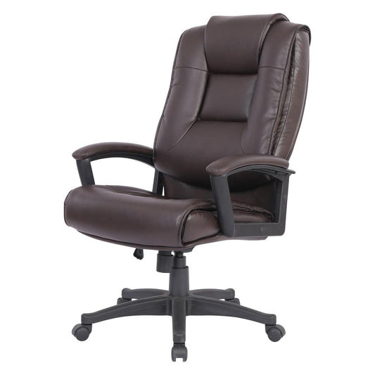 High Back Bonded Lthr Chair, Espresso
