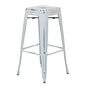 Bristow 30" Antique Metal Barstool