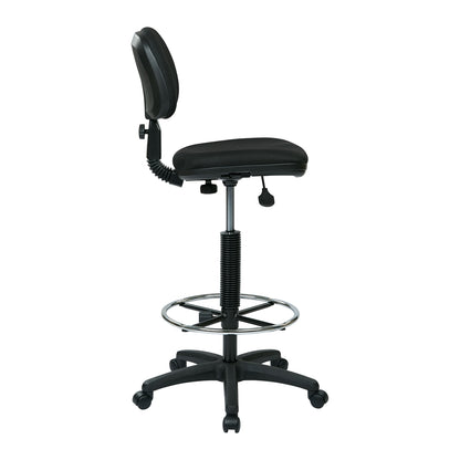 Sculptured Seat and Back Drafting Chair