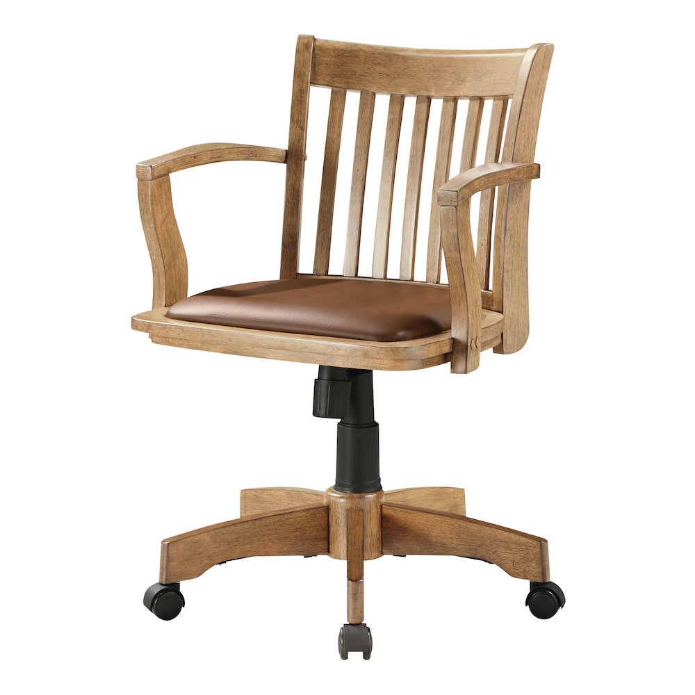 Deluxe Wood Banker's Chair