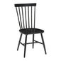 Eagle Ridge Dining Chair in Black Finish 2 Pack, EAG1787-BLK
