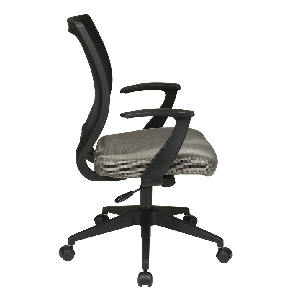 Screen Back Task Chair with "T" Arms
