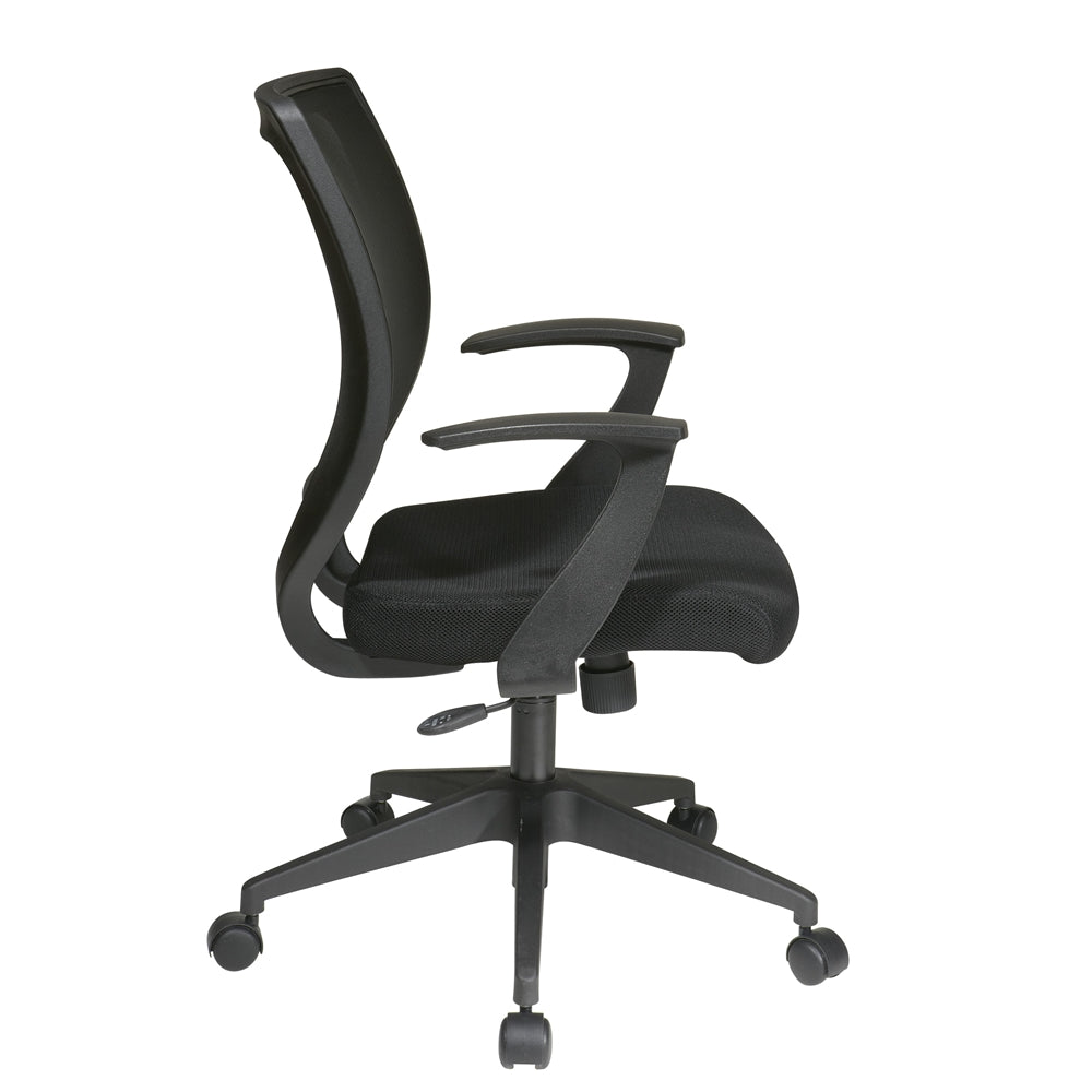 Screen Back Task Chair with "T" Arms