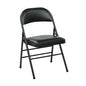 Folding Chair with Vinyl Seat and Back