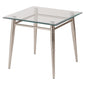 Brooklyn Glass Square Top End Table