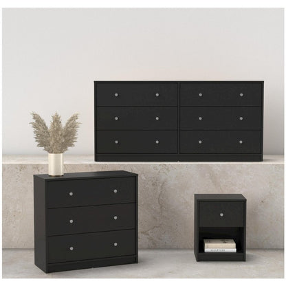Portland 3-Piece Bedroom Set, Black