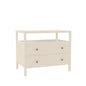 Avery Nightstand, Coconut Milk