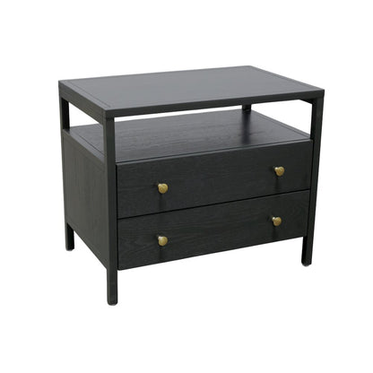 Avery Nightstand, Black
