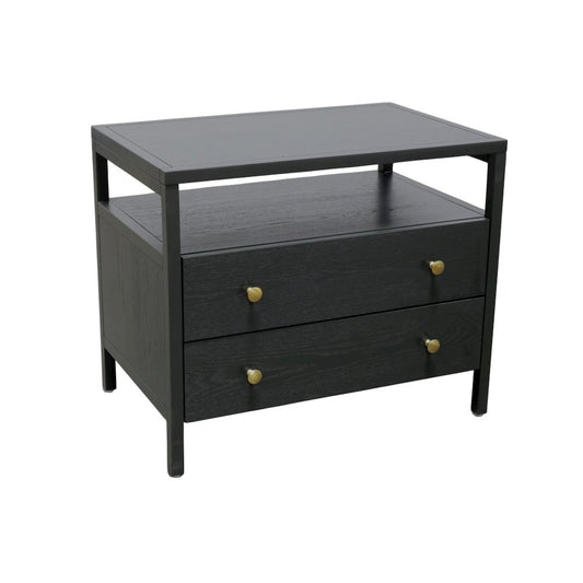 Avery Nightstand, Black