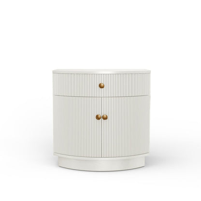 Olivia Nightstand, Coconut Milk