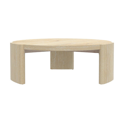 Sloane 42" Round Coffee Table, Driftwood
