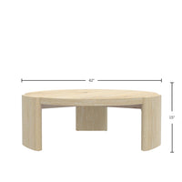 Sloane 42" Round Coffee Table, Driftwood