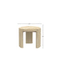 Sloane 20" Round End Table, Driftwood