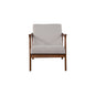 Zephyr Lounge Chair, Light Grey
