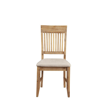 Aspen Set of 2 Side Chair, Antique Natural
