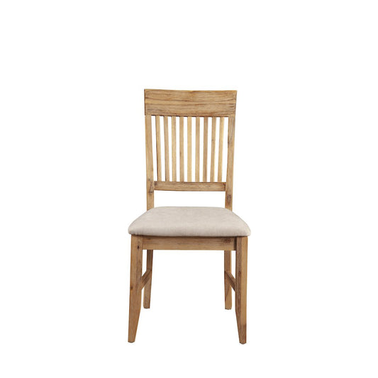 Aspen Set of 2 Side Chair, Antique Natural