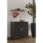 Flynn Small Bar Cabinet, Black