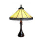 MILA Tiffany-style 2 Light Table Lamp 16" Shade