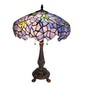Tiffany-style 2 Light Wisteria Table Lamp 16" Shade