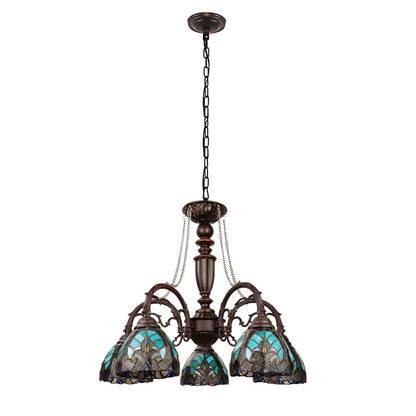 Liaison Victorian-Style 5-Light Antique Dark Bronze Finish Large Chandelier