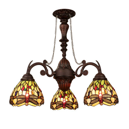 Anisoptera Purity 3-Light Antique Dark Bronze Finish Mini Chandelier 24" Wide