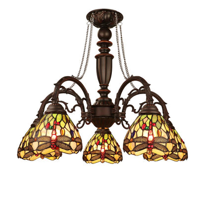 Anisoptera Purity 5-Light Antique Dark Bronze Finish Large Chandelier 27" Wide