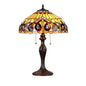 SERENITY Tiffany-style 2 Light Victorian Table Lamp 16" Shade