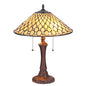 FANNY Tiffany-style Victorian 2 Light Table Lamp 16" Wide