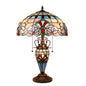 CHLOE Lighting GRENVILLE Victorian-Style Dark Bronze 3 Light Double Lit Table Lamp 16" Wide