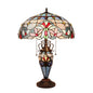 CHLOE Lighting GRENVILLE Victorian-Style Dark Bronze 3 Light Double Lit Table Lamp 18" Wide