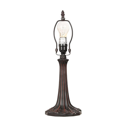 CHLOE Lighting EMPRESS Tiffany-style Dark Bronze 1 Light Table Lamp 12" Shade