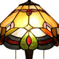 CHLOE Lighting HOWARD Tiffany-style 2 Light Table Lamp 16" Shade