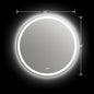 SPECULO Back Lit LED Mirror 6000K Daylight White  28" Wide
