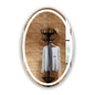 CHLOE Lighting LUMINOSITY Back Lit Oval TouchScreen LED Mirror 3 Color Temperatures 3000K-6000K 42" Height