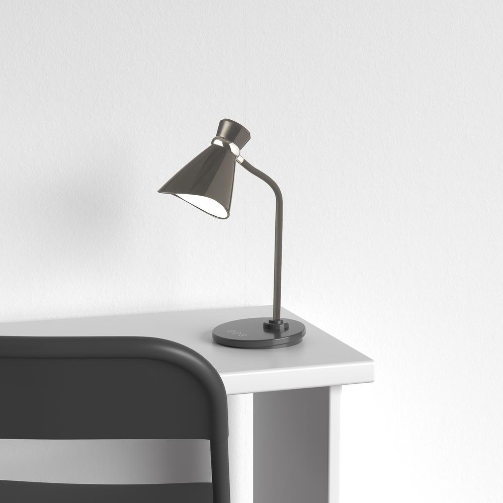 6W Desk Lamp, Black Finish