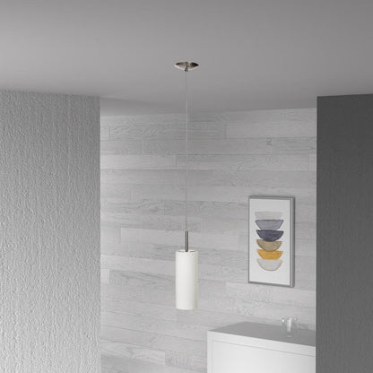 Table Lamp White Frosted Glass