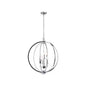 6LT Fixture, Polished Chrome,Jewelled Accents
