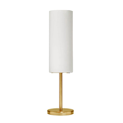 1LT Incandescent Table Lamp, AGB, WH Glass