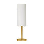 1LT Incandescent Table Lamp, AGB, WH Glass