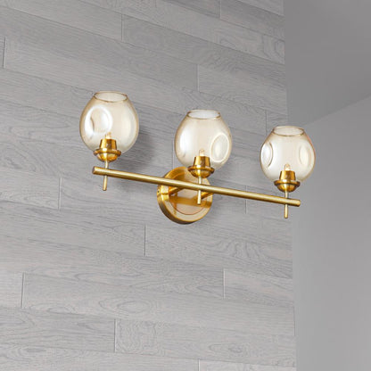 3LT Halogen Vanity VB, Champagne Glass